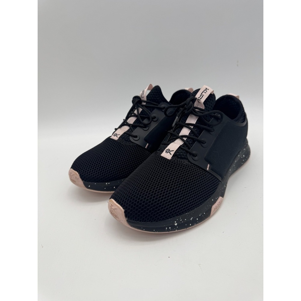 Kuru Atom Ortho Lace-up Sneaker 10M Cloud Jet Black Best Plantar Fasciitis Comfy